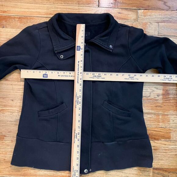 Full zip black zip-up‎ jacket - Picture 5 of 5